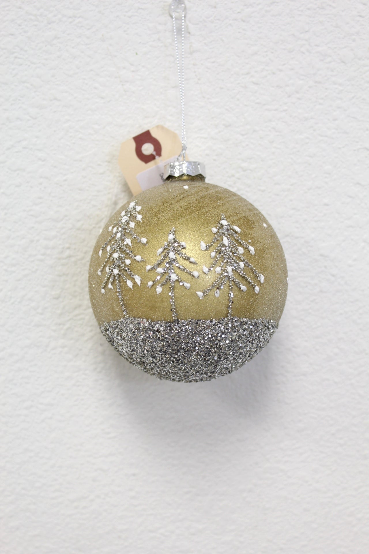 2024 Xmas Glass Ornament
